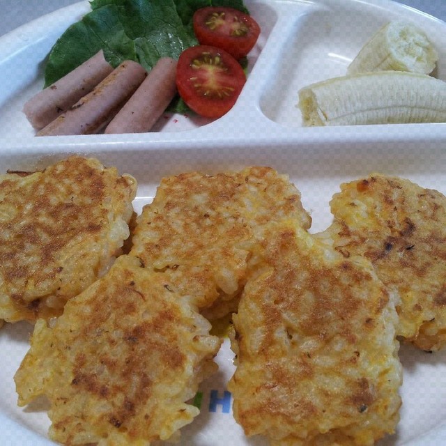 卵かけご飯おやき 離乳食完了期 レシピ 作り方 By なおゆいモン クックパッド 簡単おいしいみんなのレシピが358万品