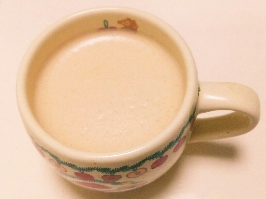 バターコーヒー　グラスフェット&ココナツの画像
