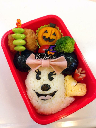 キャラ弁★ハロウィンミニーの写真