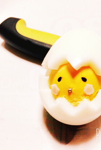 卵で作るヒヨコさん