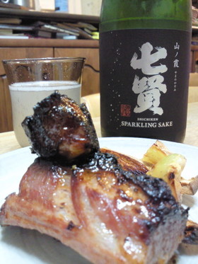 味噌味の和風スペアリブ