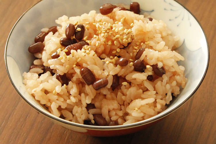 うるち米の土鍋炊きお赤飯 レシピ 作り方 By 小ひつじ クックパッド 簡単おいしいみんなのレシピが354万品