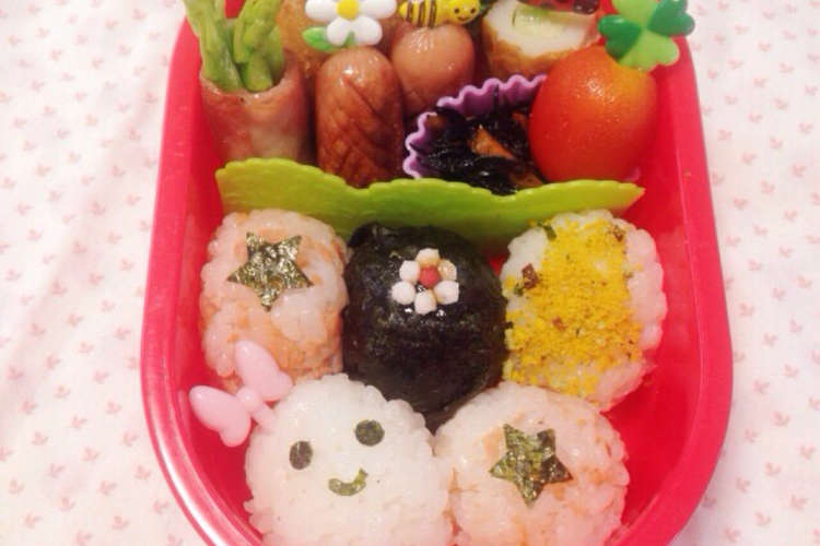 幼稚園年少 ころころおにぎり弁当 レシピ 作り方 By Kananan777 クックパッド 簡単おいしいみんなのレシピが362万品