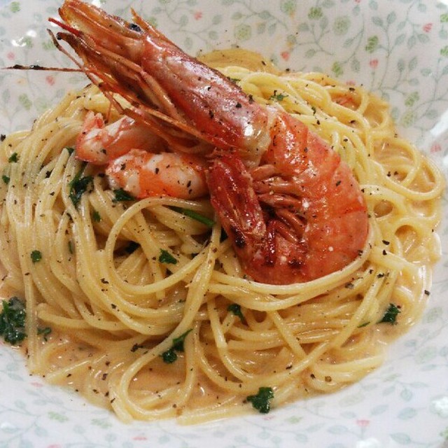 ｱﾙｾﾞﾝﾁﾝ赤海老のｸﾘｰﾑﾊﾟｽﾀ レシピ 作り方 By ちょび クックパッド 簡単おいしいみんなのレシピが359万品