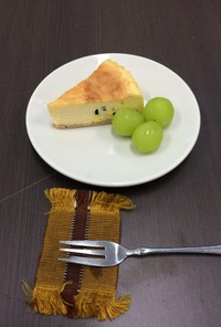 三宅島のパッションフルーツチーズケーキ