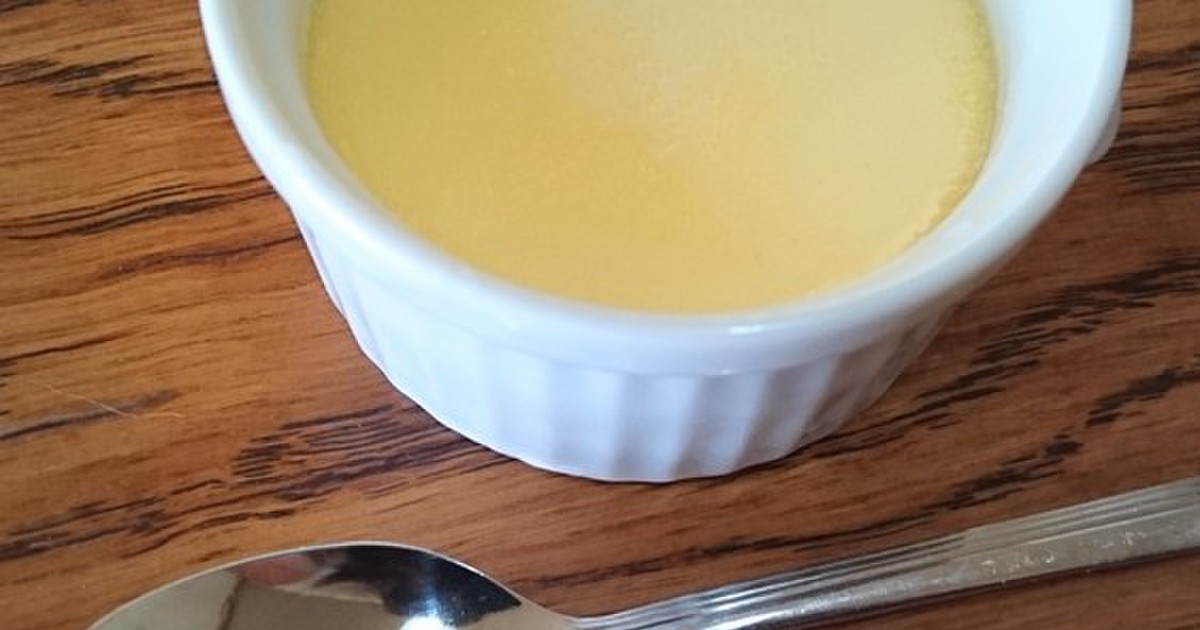 卵黄1個でなめらかプリン by mashibuchi 【クックパッド】 簡単おいしいみんなのレシピが315万品