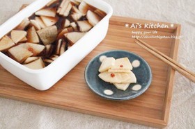 プロの本格レシピ♡大根のたまり漬け♡