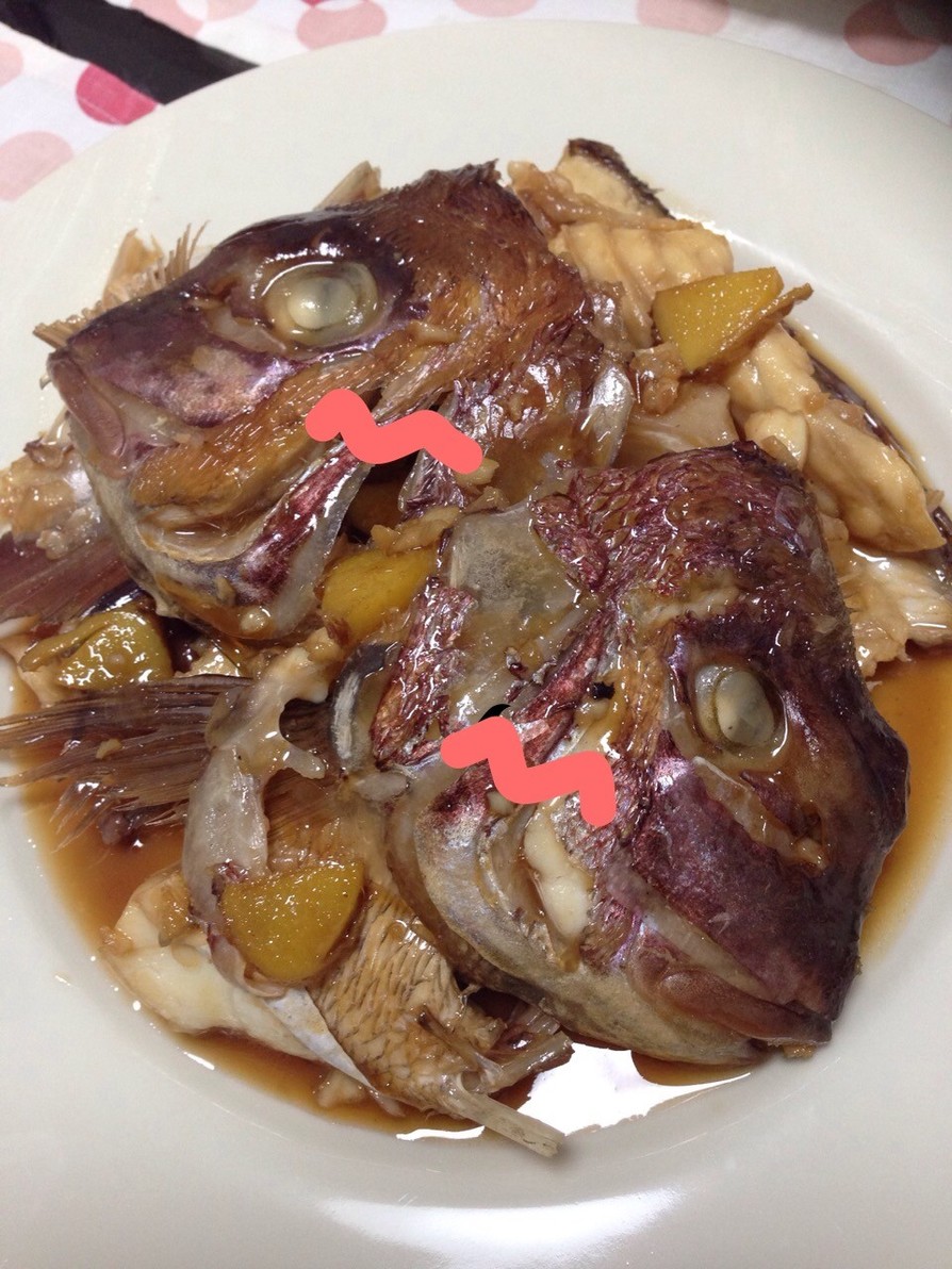 シンプル イズベスト な 鯛のあら炊きの画像