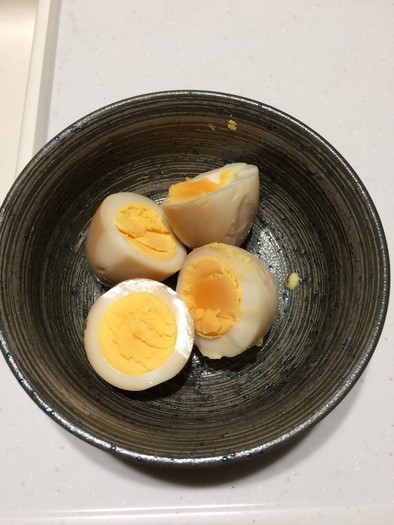 麺つゆで作る酢玉子♬の写真