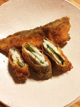 カマスフライ 大葉 チーズ