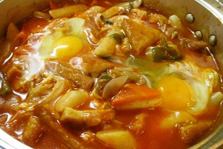 甘辛で具沢山 皆で食べたいトッポギ鍋 レシピ 作り方 By Toddchiku クックパッド 簡単おいしいみんなのレシピが352万品