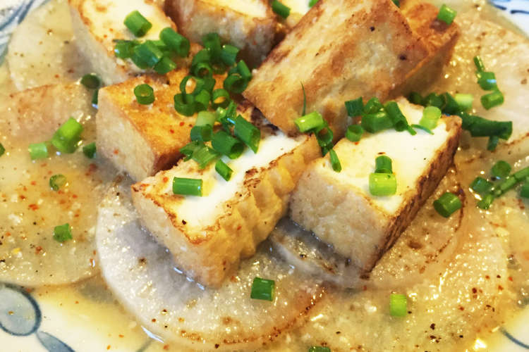 大根と厚揚げの簡単おでん風焼き レシピ 作り方 By クックgflhho クックパッド 簡単おいしいみんなのレシピが356万品