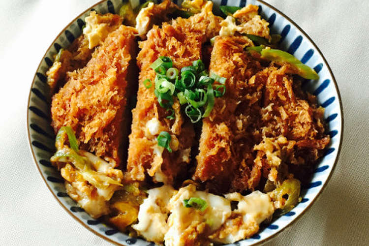 カツ丼 すき焼きどんぶりのたれ レシピ 作り方 By キンコー坊や クックパッド