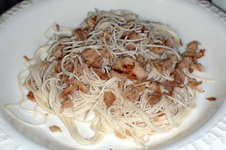 ツナだけ簡単 素麺チャンプルー レシピ 作り方 By Nannon クックパッド 簡単おいしいみんなのレシピが354万品