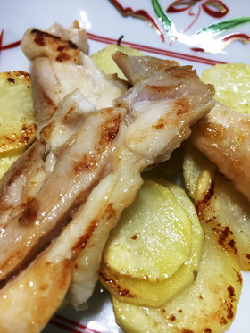 スーヴィードシェフで作る鶏モモレモン風味