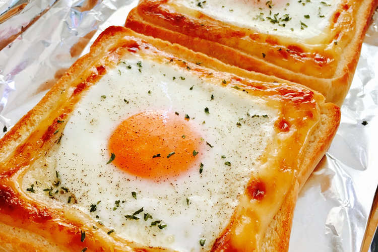 絶品 洗い物なし目玉焼きマヨトースト レシピ 作り方 By Yumerecipe クックパッド 簡単おいしいみんなのレシピが378万品