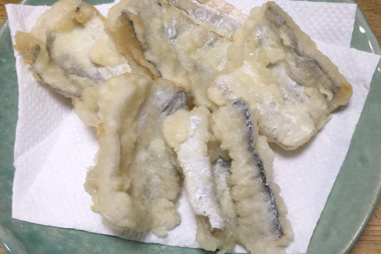 太刀魚の天ぷら 骨せんべい レシピ 作り方 By 料理好きなオトン クックパッド 簡単おいしいみんなのレシピが378万品