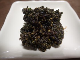 エゴマの実の佃煮・2