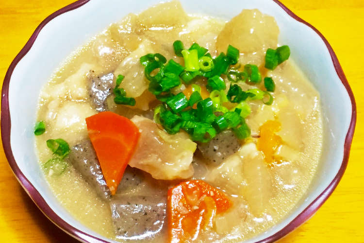 わが家の牛スジ煮込み 味噌仕立て レシピ 作り方 By ラブりん クックパッド