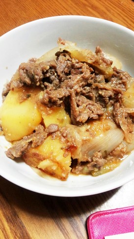 ♡コストコのプルコギで肉じゃが♡