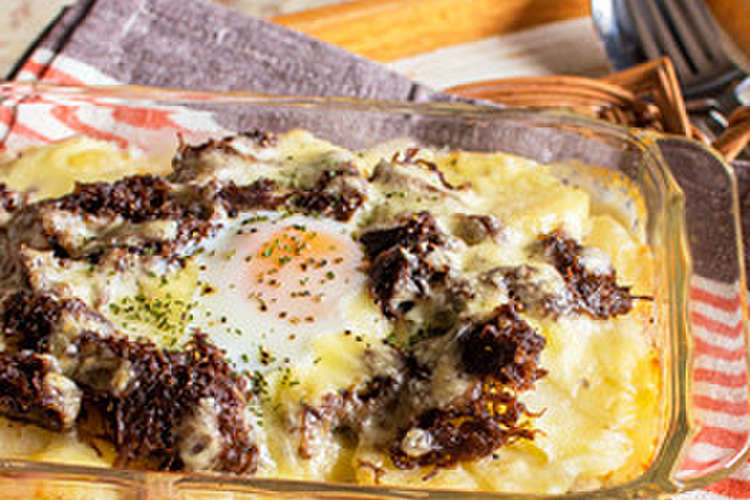 ミルクポテトとコンビーフのチーズ焼き レシピ 作り方 By ふるさと納税上士幌 クックパッド