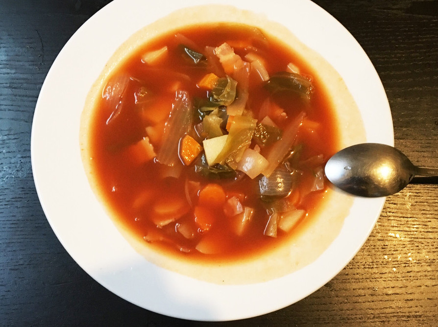 野菜を摂りたいときに！かんたんスープ♡の画像