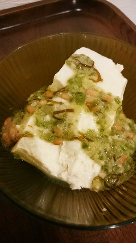 ヘルシーおくらめかぶ納豆豆腐