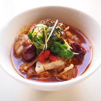 生姜風味の根野菜スープ