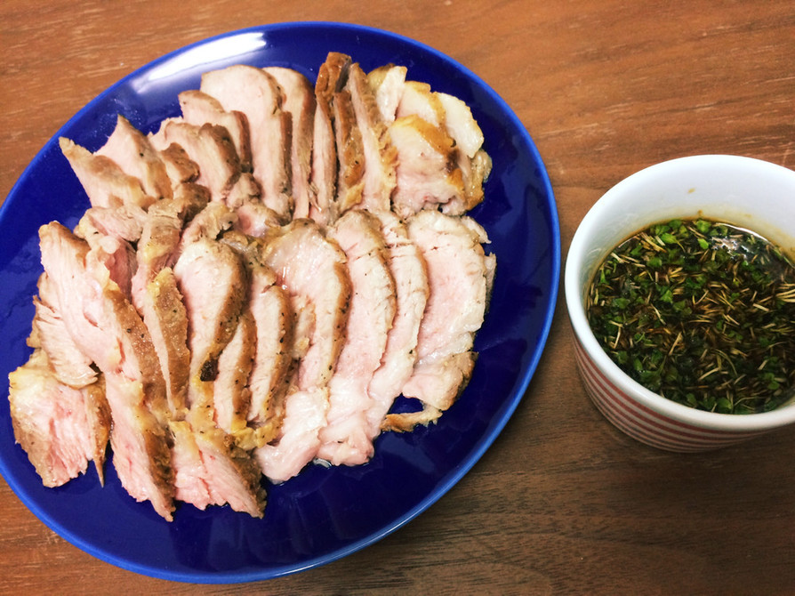 ポークローメンのレシピ