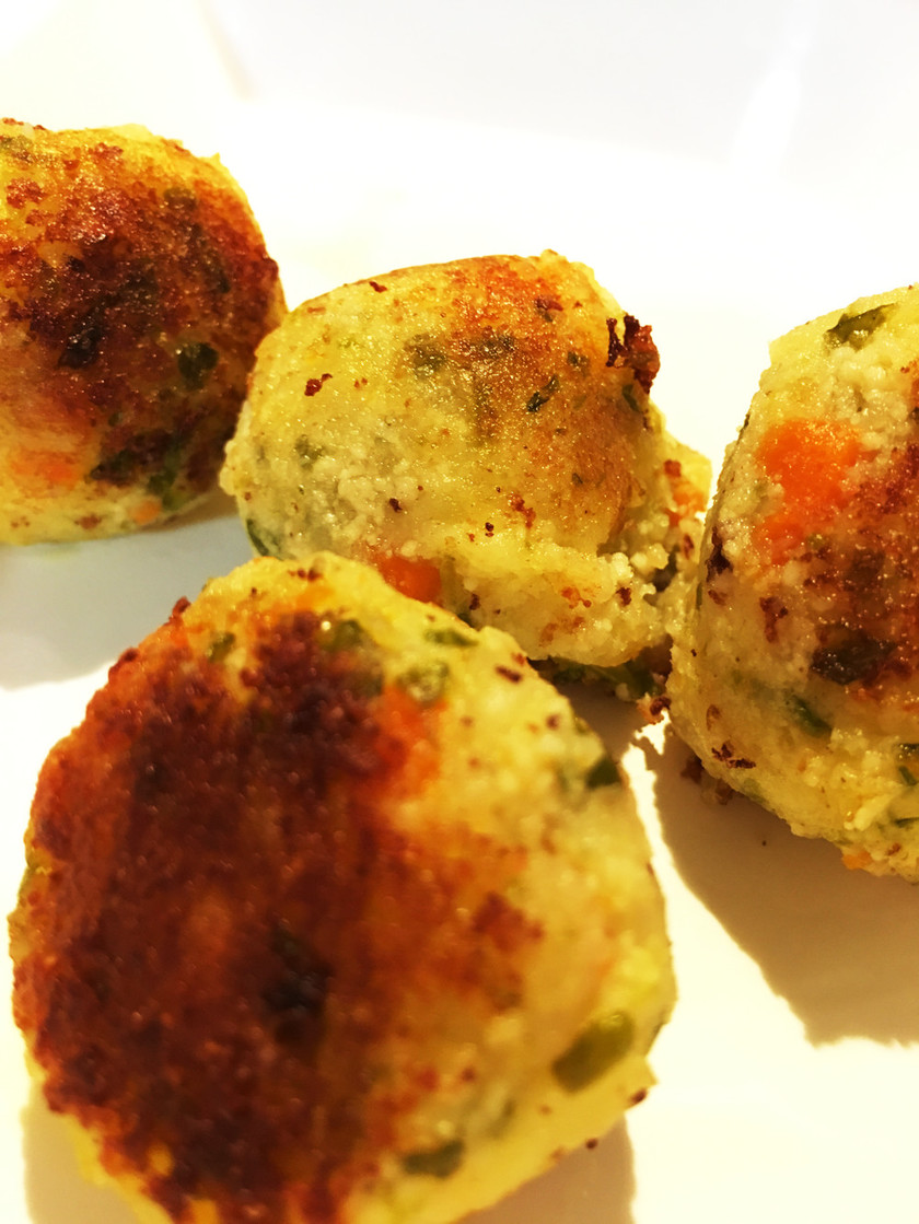 離乳食後期 まんまる野菜ボール By Meycob クックパッド 簡単おいしいみんなのレシピが356万品