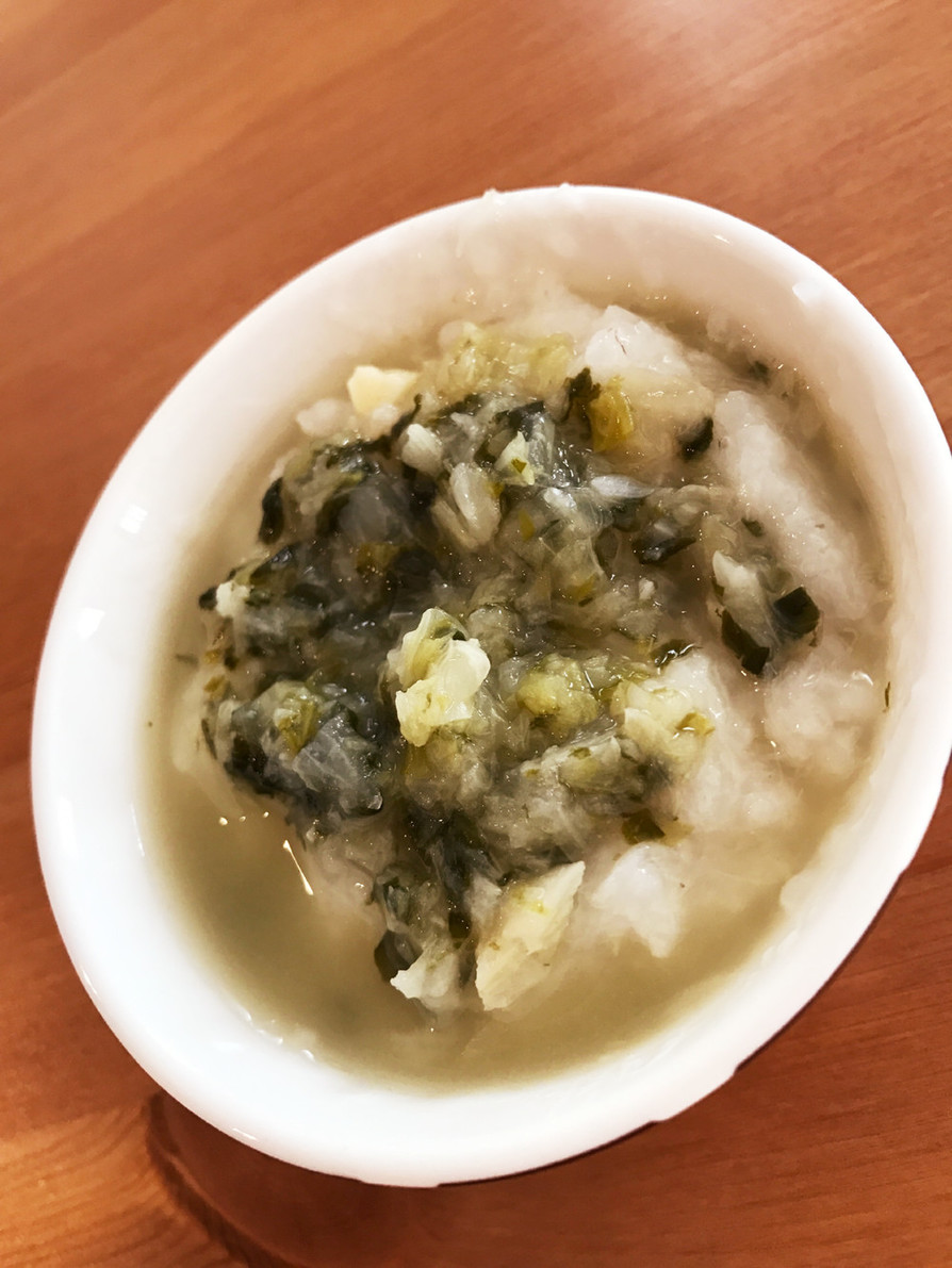 離乳食中期＊緑の野菜のホワイトソース煮の画像