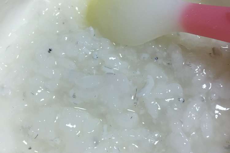 離乳食 中期 大根としらすのお粥 レシピ 作り方 By かえちゃんママ クックパッド 簡単おいしいみんなのレシピが366万品