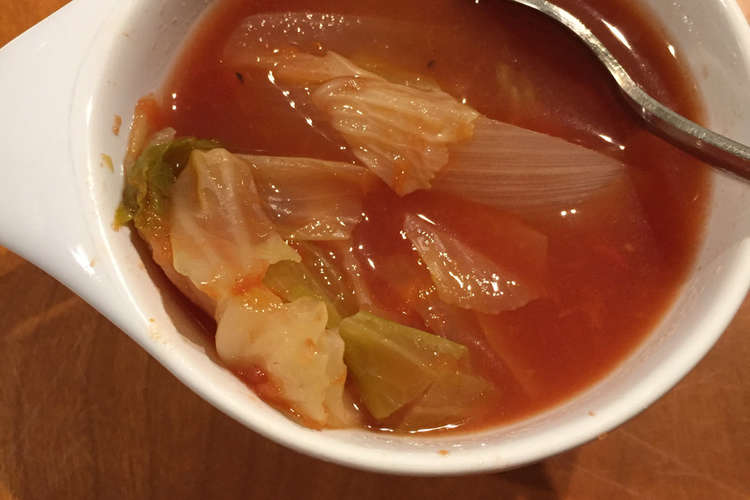 楽うま 野菜たっぷりダイエットスープ レシピ 作り方 By そばのすけ クックパッド