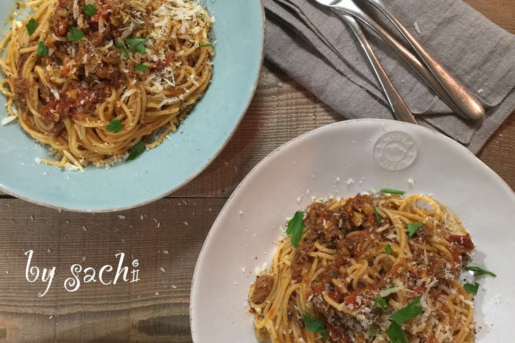 牛肉とフレッシュトマトのパスタ レシピ 作り方 By Sachi5 クックパッド 簡単おいしいみんなのレシピが360万品