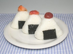 カロリー半分☆ココナッツオイルでおにぎり