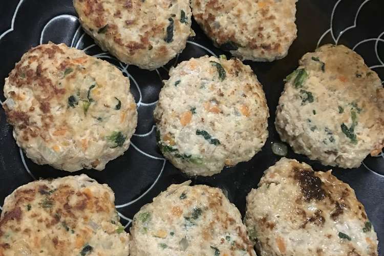 離乳食後期 野菜たっぷり豆腐ハンバーグ レシピ 作り方 By クックrr8bau クックパッド 簡単おいしいみんなのレシピが359万品