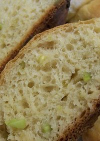 枝豆チーズのふわふわパン