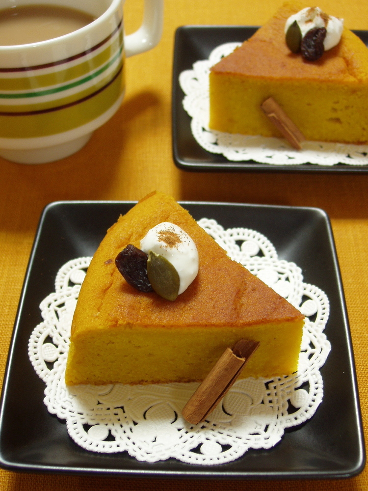 パンプキンスパイスポケケーキのレシピ