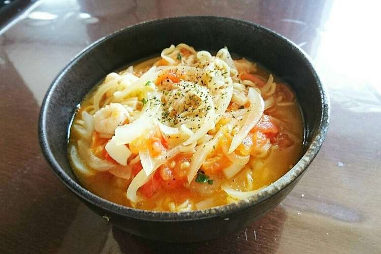 一人暮らしの簡単シーフードラーメン レシピ 作り方 By Daidai王子 クックパッド