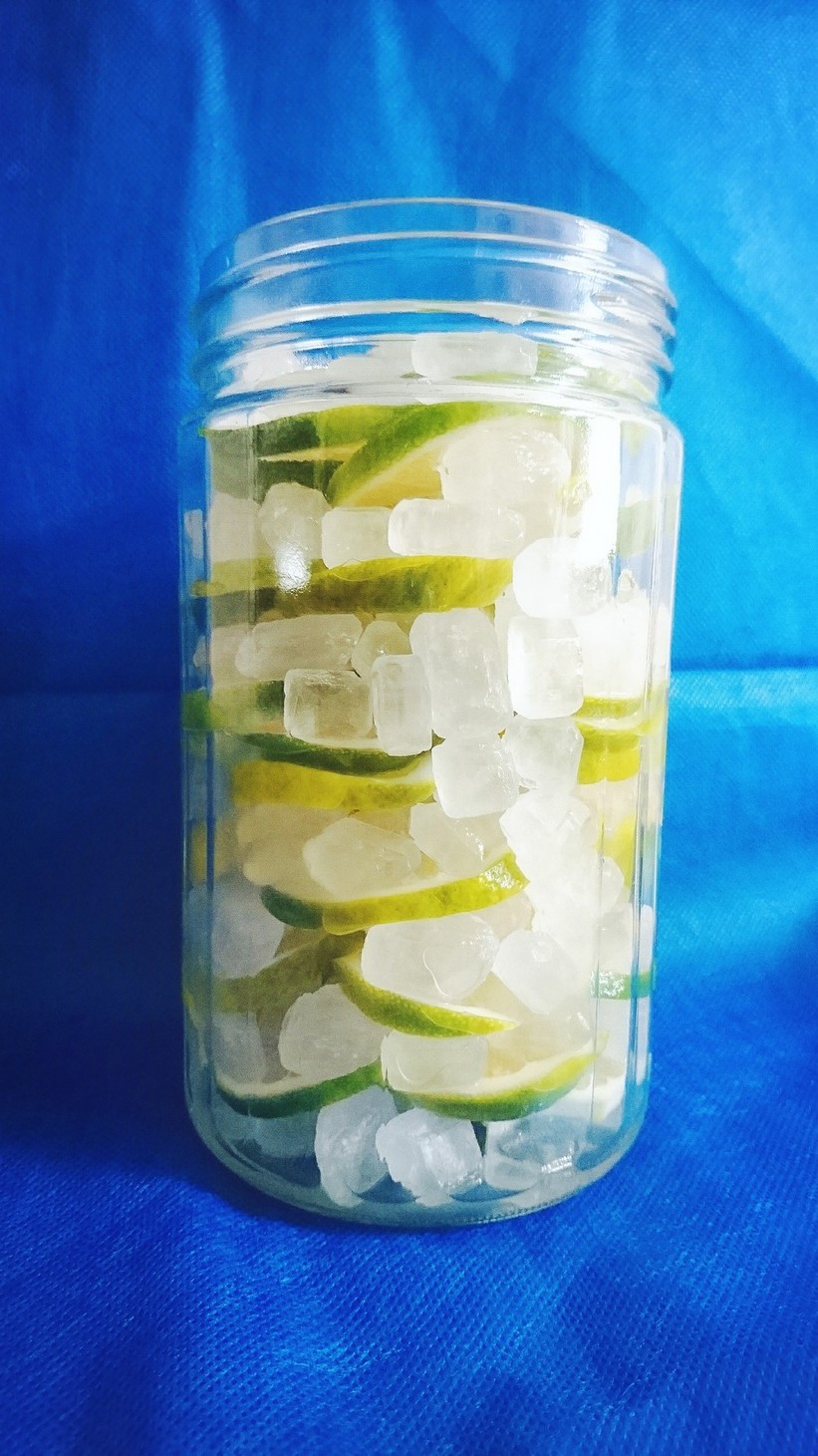 健康！簡単！氷砂糖で手作りレモンシロップの画像