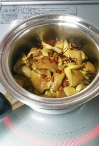 キノコ／落葉の佃煮／秋の山菜