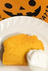 かぼちゃの煮物救済☆FPでかぼちゃケーキ
