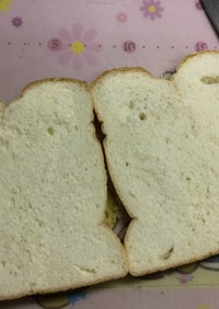 食パンをサンドイッチ用パンに