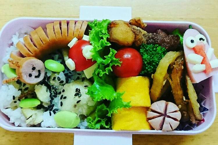 小学生 お弁当 デコ弁 女の子お弁当 レシピ 作り方 By ドラミ クックパッド 簡単おいしいみんなのレシピが378万品