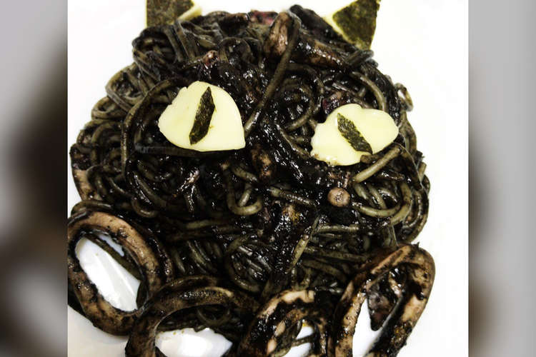 真っ黒 本格 だけど簡単 イカスミパスタ レシピ 作り方 By Maco Sキッチン クックパッド 簡単おいしいみんなのレシピが353万品