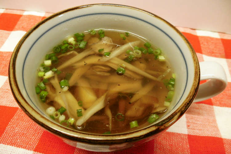 茸 スープ 舞