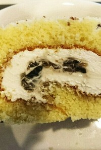 ティラミス風味のロールケーキ
