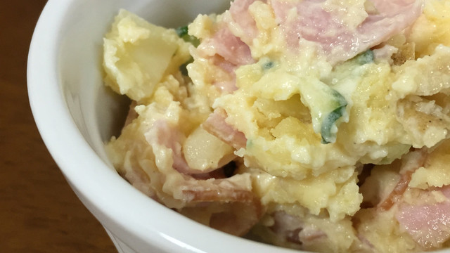 皮ごと ポテトサラダ レシピ 作り方 By かえるひっくりかえる クックパッド