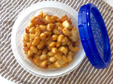 常備食♫大豆のにんにく味噌の写真