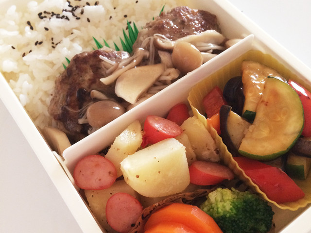 毎日男弁当 きのこの和風ハンバーグ弁当 レシピ 作り方 By きょんまむ クックパッド 簡単おいしいみんなのレシピが360万品 毎日男弁当 きのこの和風ハンバーグ弁当 レシピ 作り方 By きょんまむ クックパッド 簡単おいしいみんなのレシピが360万品